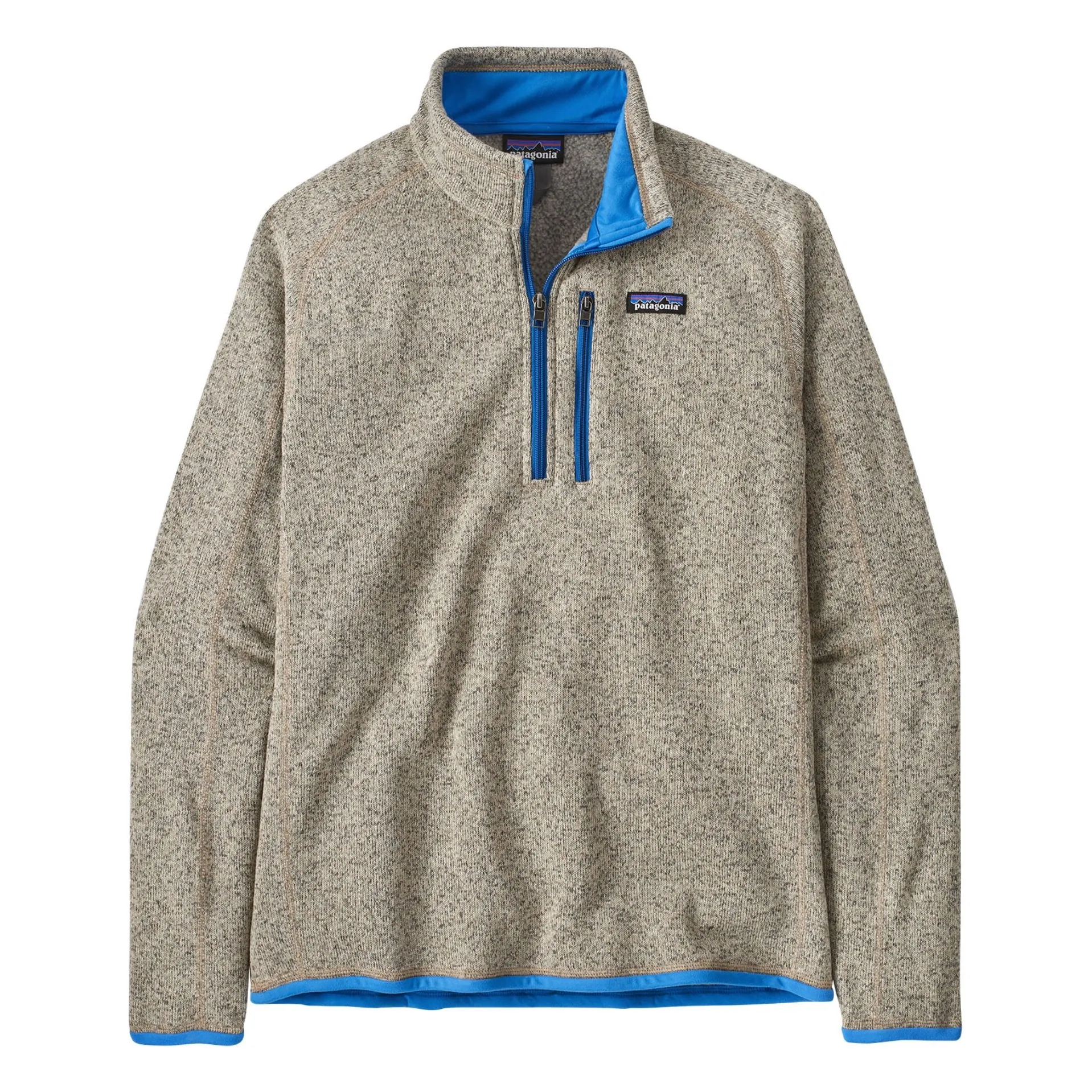 Patagonia Heather Beige Better Sweater Zip Fleece Recycled Fibres