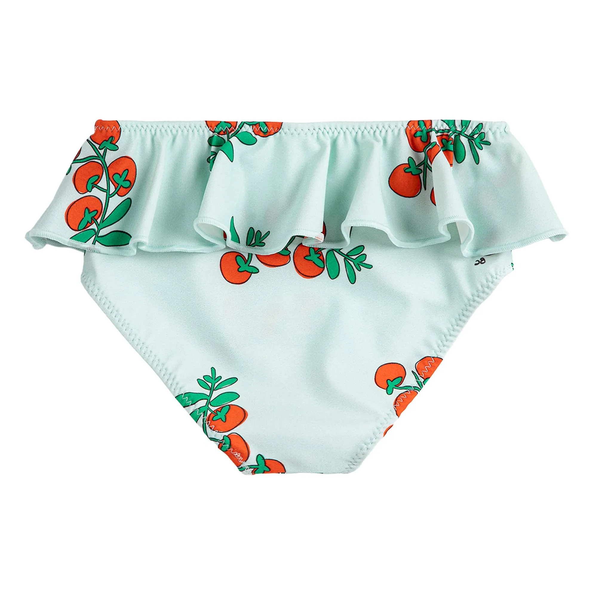 Culotte de Bain Tomates Fibres Recyclées Bébé | Bleu pâle- Image produit n°2