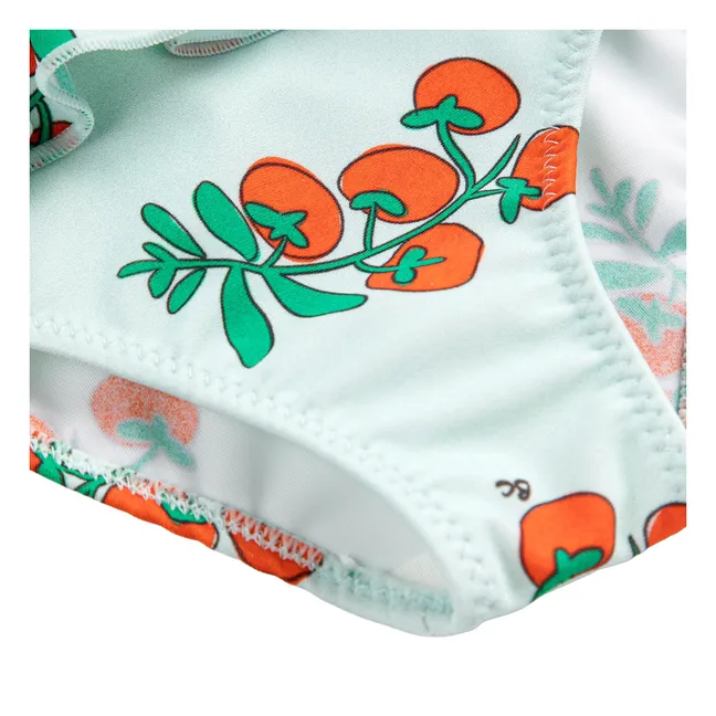 Badeshorts Tomate aus recycelten Fasern Baby | Blassblau