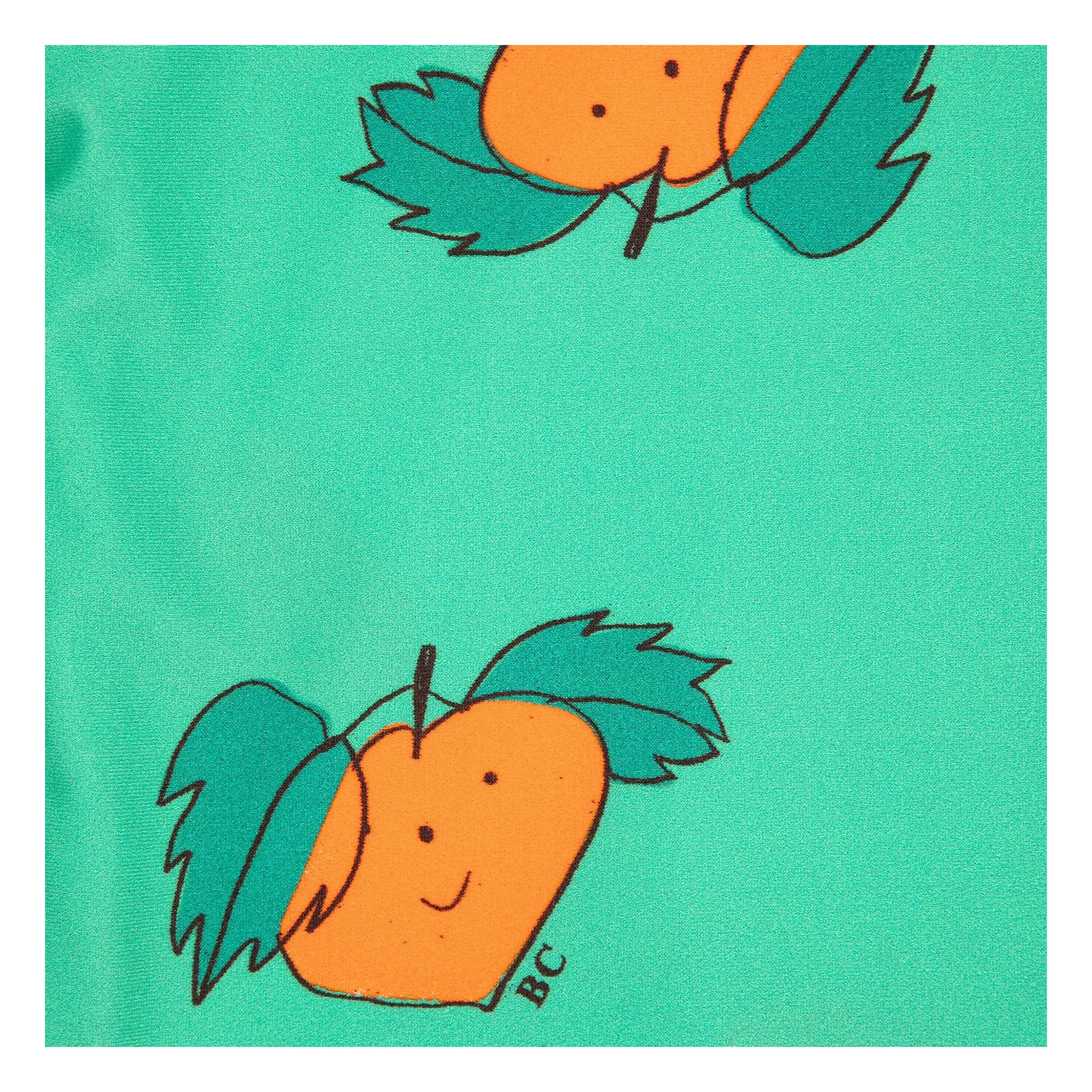 T-shirt de Bain Anti-UV Oranges Fibres Recyclées Bébé | Vert- Image produit n°2