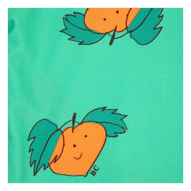 T-shirt de Bain Anti-UV Oranges Fibres Recyclées Bébé | Vert