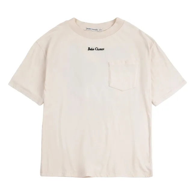 T-shirt Oversize Rapid Radish Coton Bio | Blanc