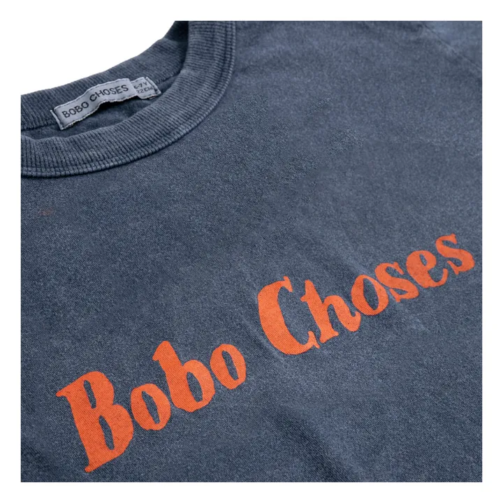 T-shirt Bobo Choses Coton Bio | Bleu marine- Image produit n°3