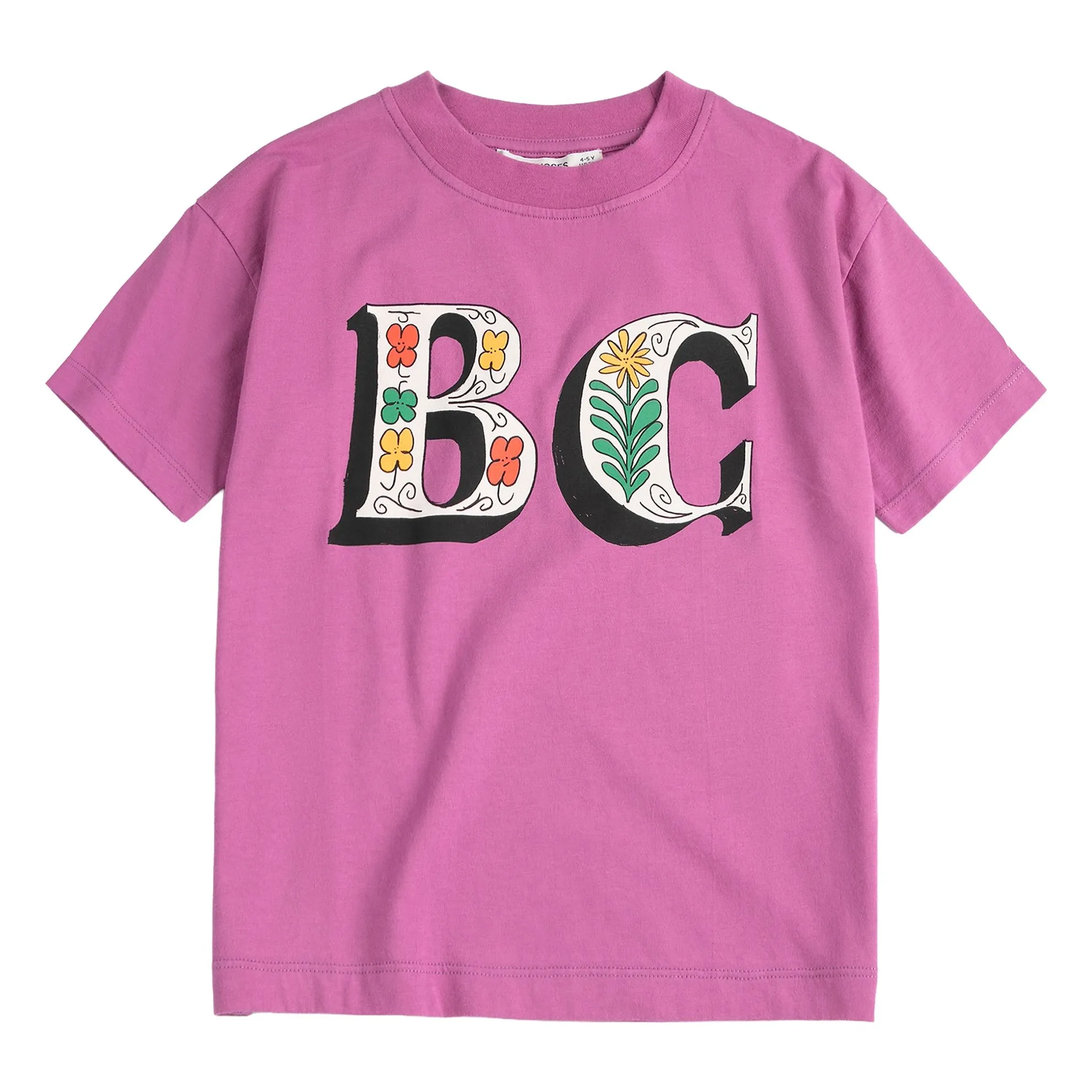Bobo Choses Purple Bc Organic Cotton T-Shirt