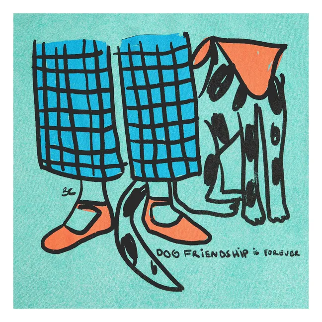 Camiseta Friendship Algodón orgánico | Verde