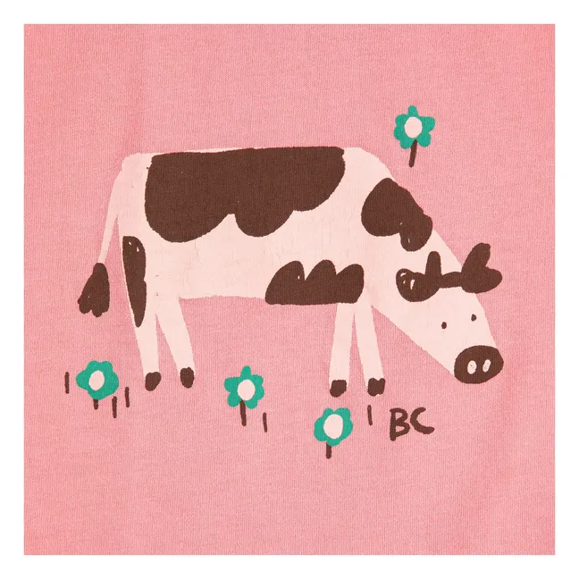 T-shirt Ferme Coton Bio | Rose