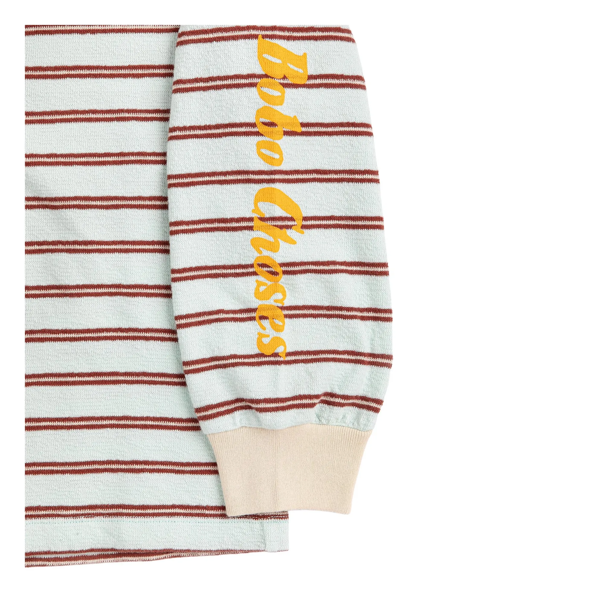 T-shirt Rayé | Bleu pâle- Image produit n°4