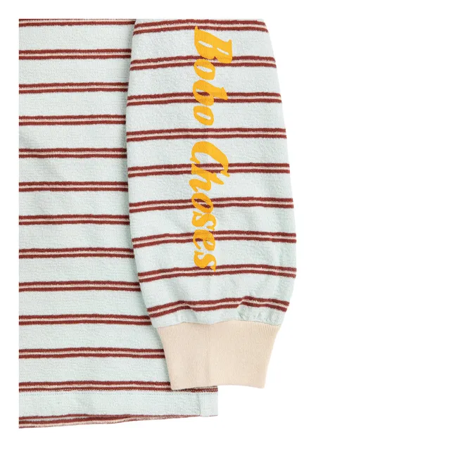 T-shirt Rayé | Bleu pâle