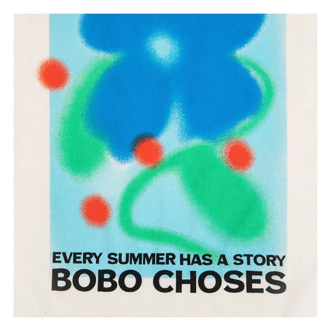 Summer Story organic cotton T-shirt | Ecru