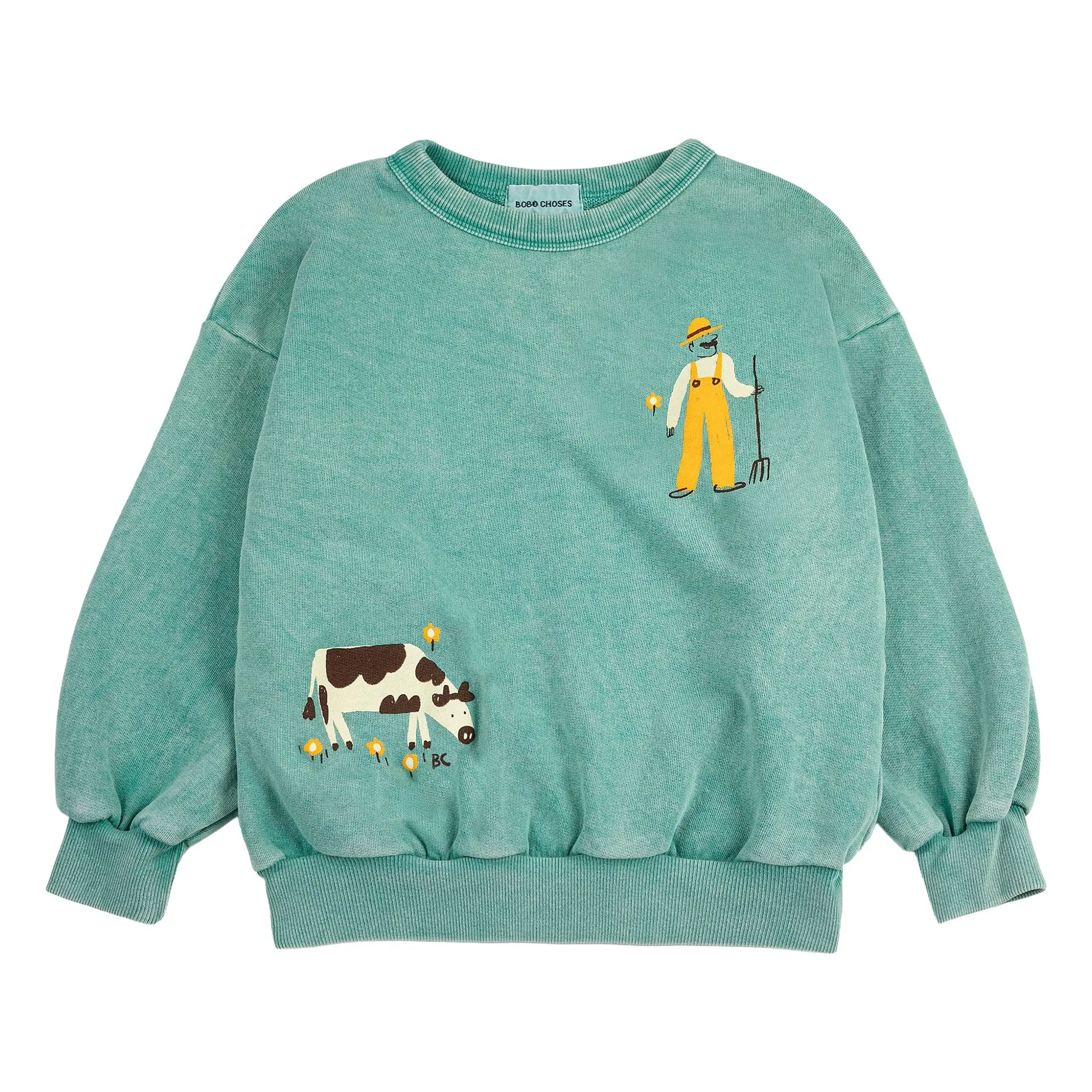 Bobo Choses Green Sweat Farm Organic Cotton