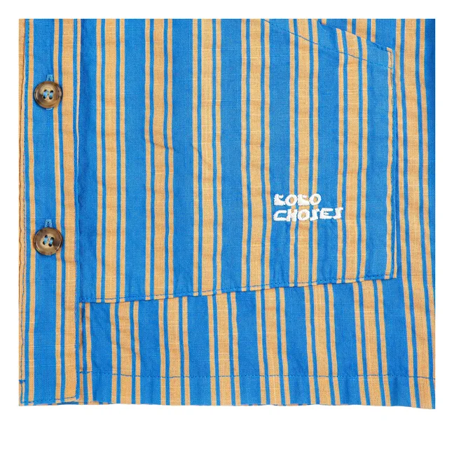 Camisa de rayas | Azul