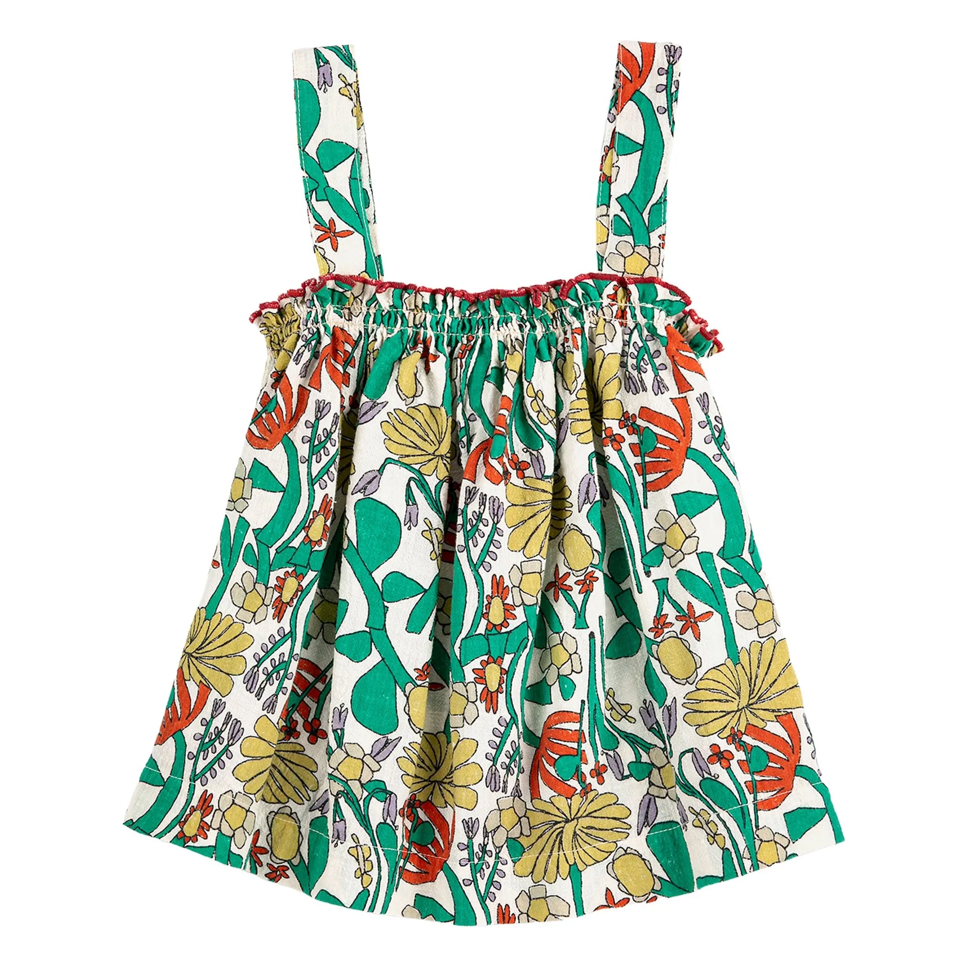 Bobo Choses - Blouse sans manches - Coton Biologique - Blanc - 2/3 ans