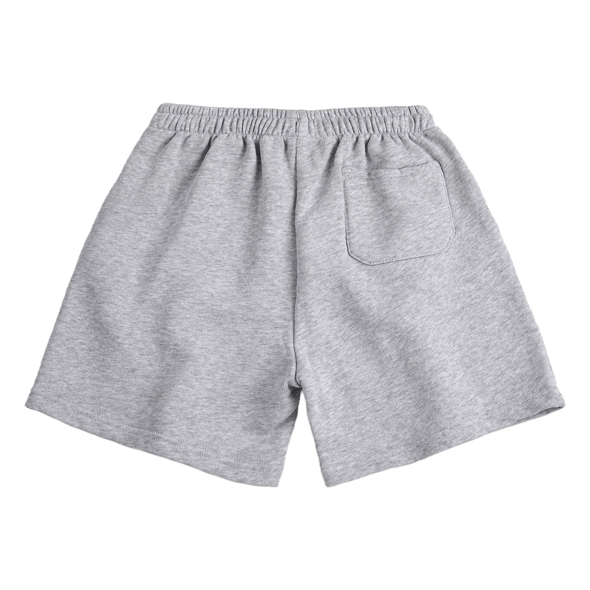 Short BC Coton Bio | Gris chiné- Image produit n°5