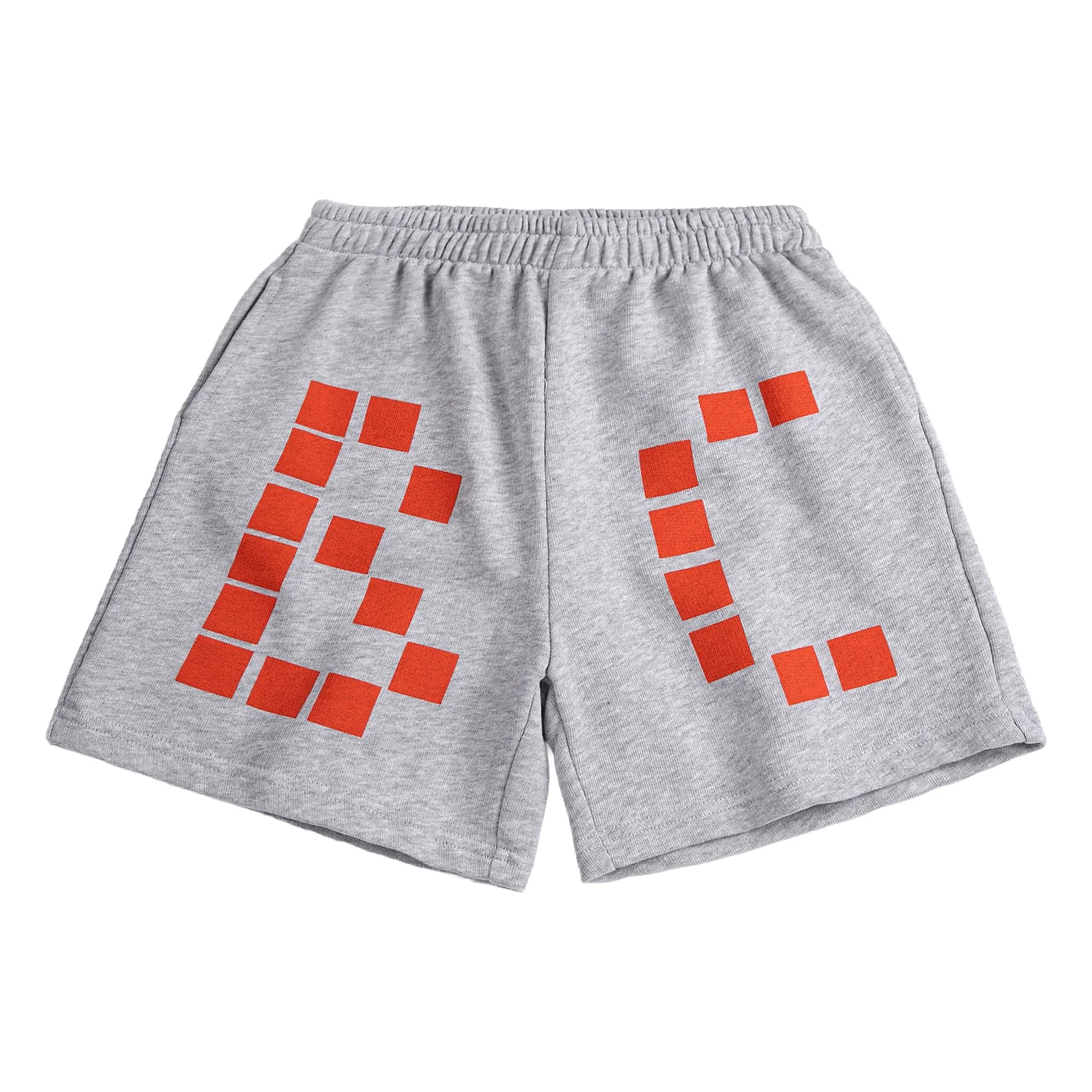 Bobo Choses Heather Grey Bc Organic Cotton Shorts