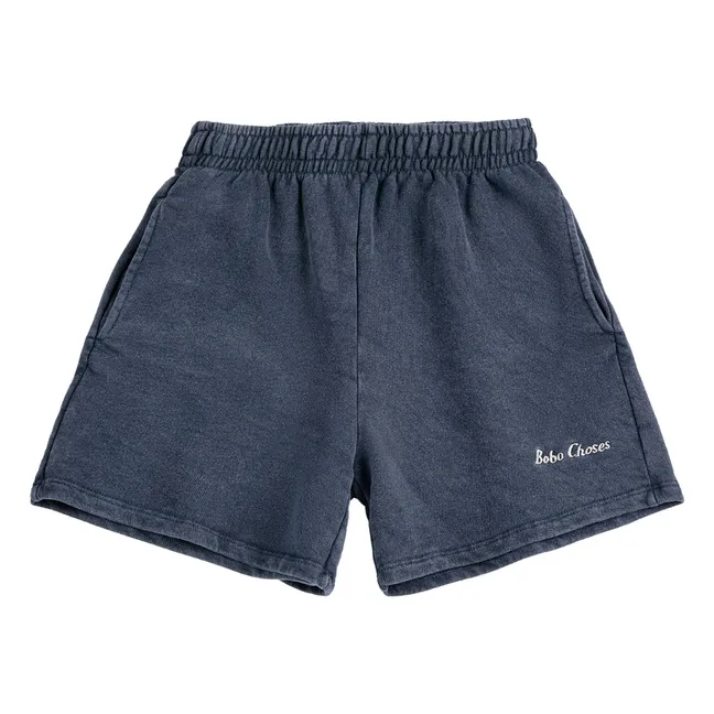 Pantalones cortos de algodón ecológico Bobo Choses | Azul Marino