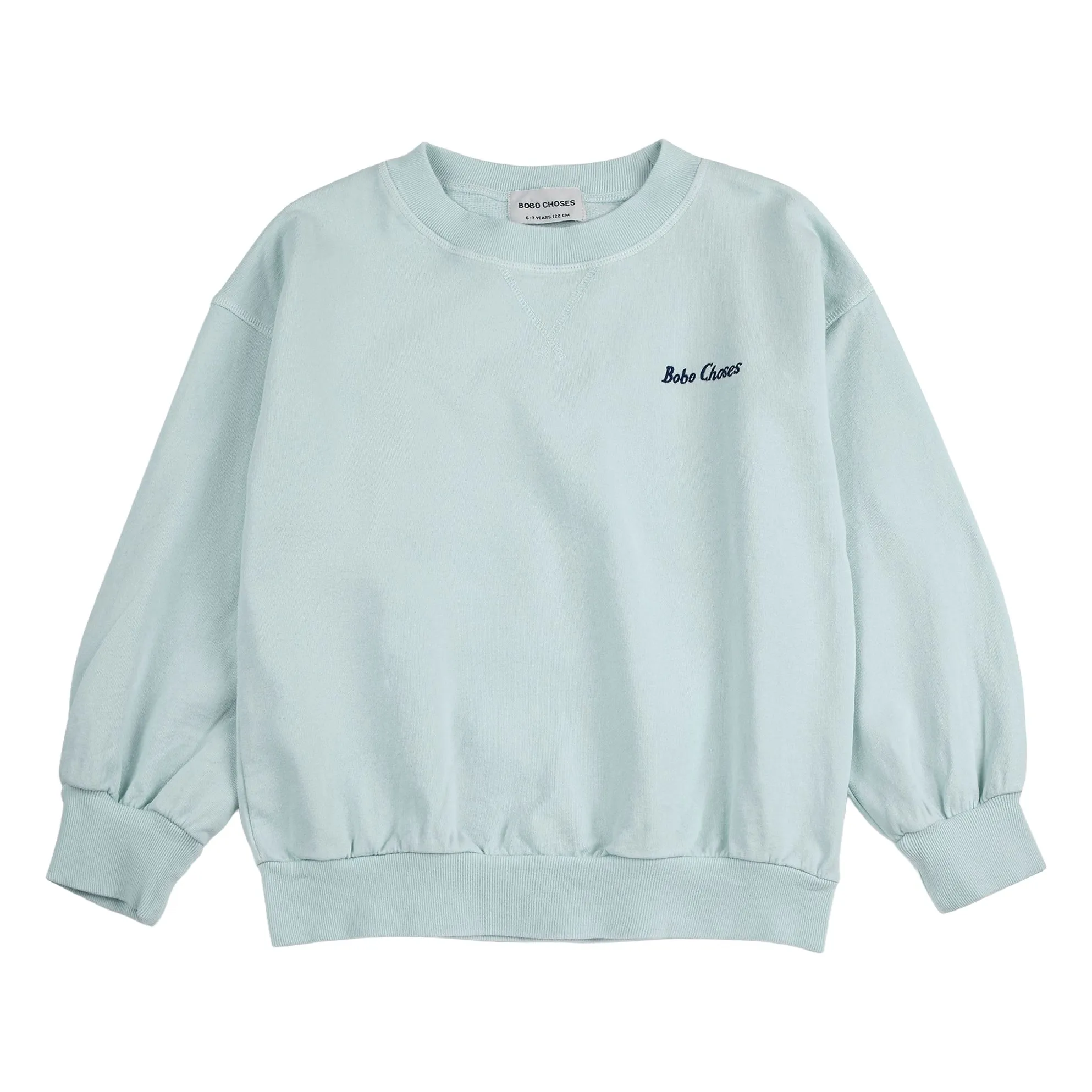 Sweat Mr Pickles Coton Bio | Bleu pâle- Image produit n°4