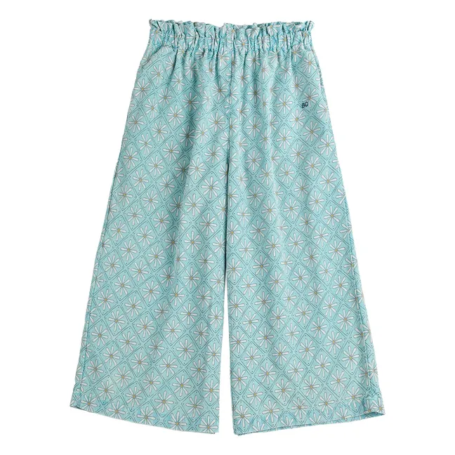 Organic Cotton Daisy Skort | Light Blue