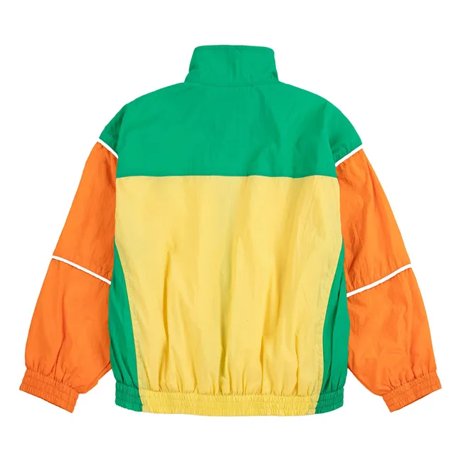 Veste Tracksuit BC Colorblock Fibres Recyclées | Jaune