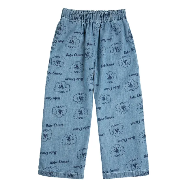 Organic Cotton Dog Jeans | Blue