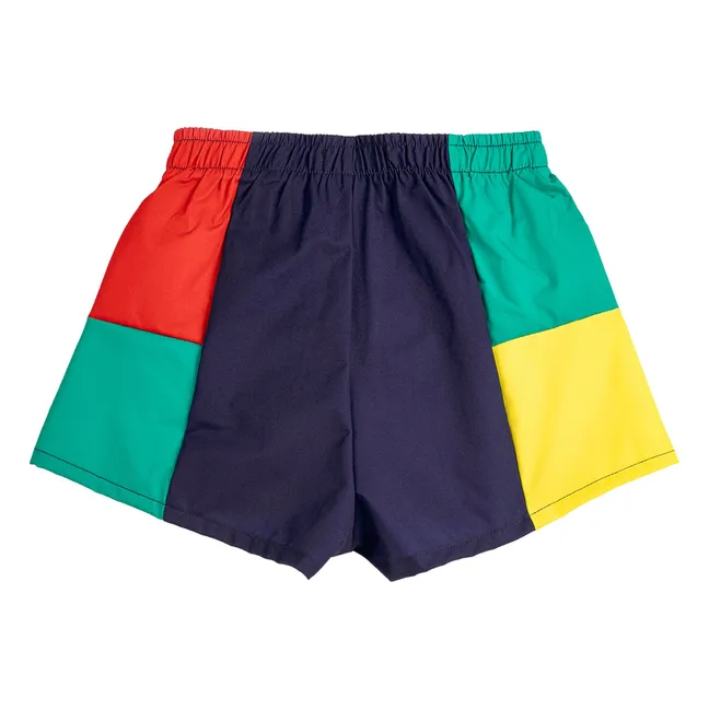 Colorblock Badeshorts | Navy