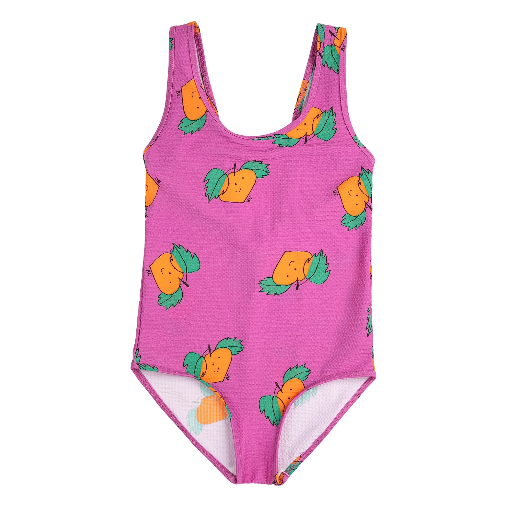 Bobo Choses Purple Orange Swimsuit Recycled Fibers