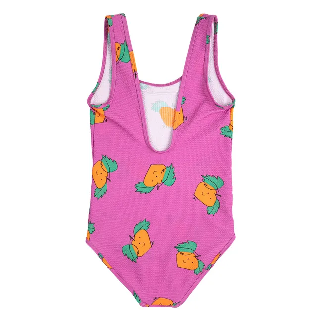 Orange Swimsuit Recycled Fibers | Purple