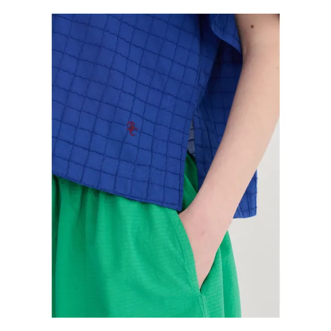 Jupe Evasé Coton Bio | Vert