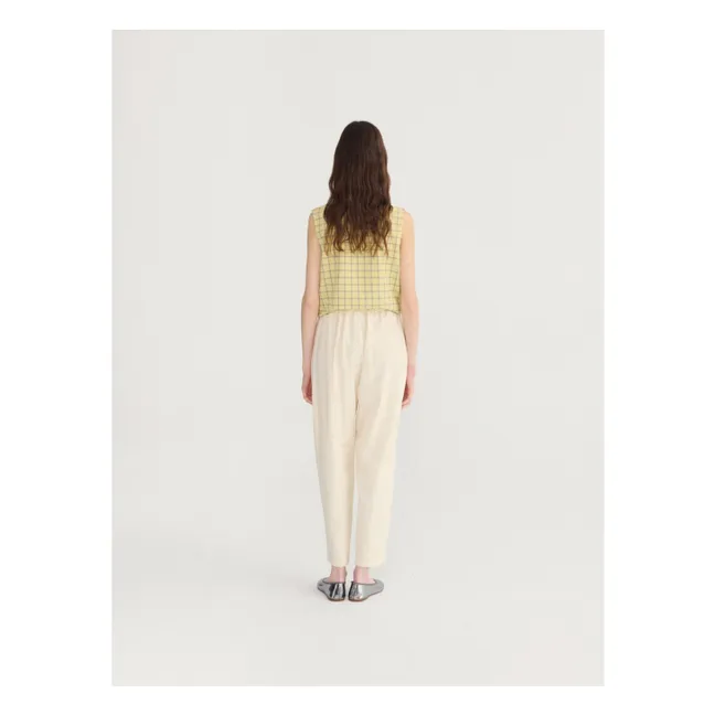 Pantalon Cocoon Coton Bio | Crème
