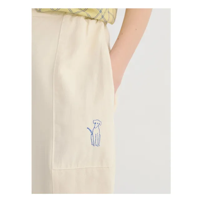 Pantalon Cocoon Coton Bio | Crème