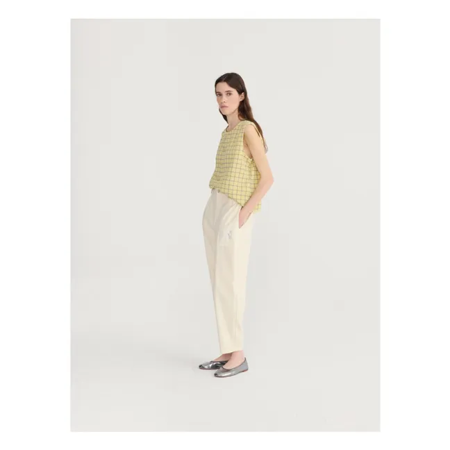 Pantalon Cocoon Coton Bio | Crème