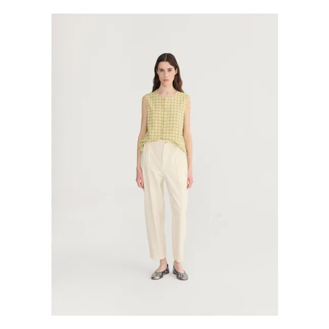 Pantalon Cocoon Coton Bio | Crème