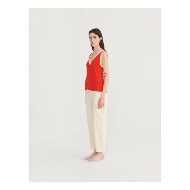Pantalon Cocoon Coton Bio | Crème