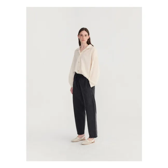 Pantalon Cocoon | Gris foncé
