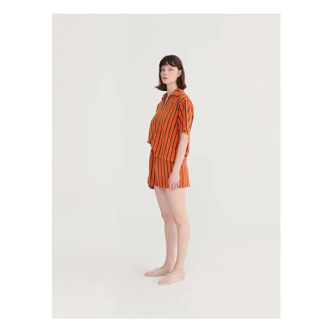 Terry Cotton Short | Camel