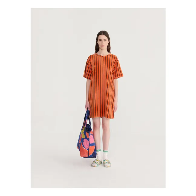 Sac Blooming Color Coton Bio | Bleu