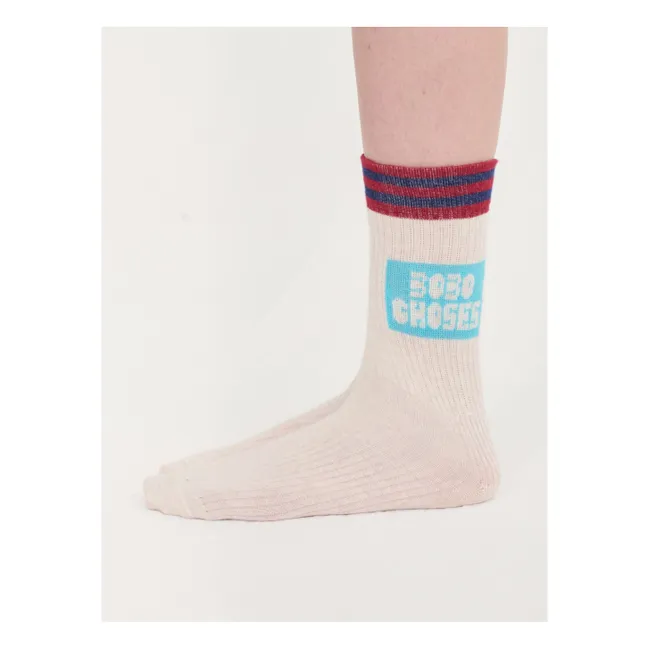 Chaussettes Coton Bio | Beige