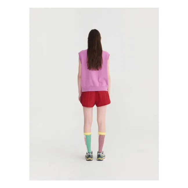 Short Color Block | Red