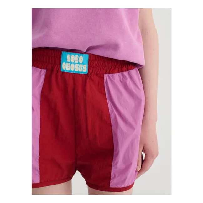 Short Color Block | Red