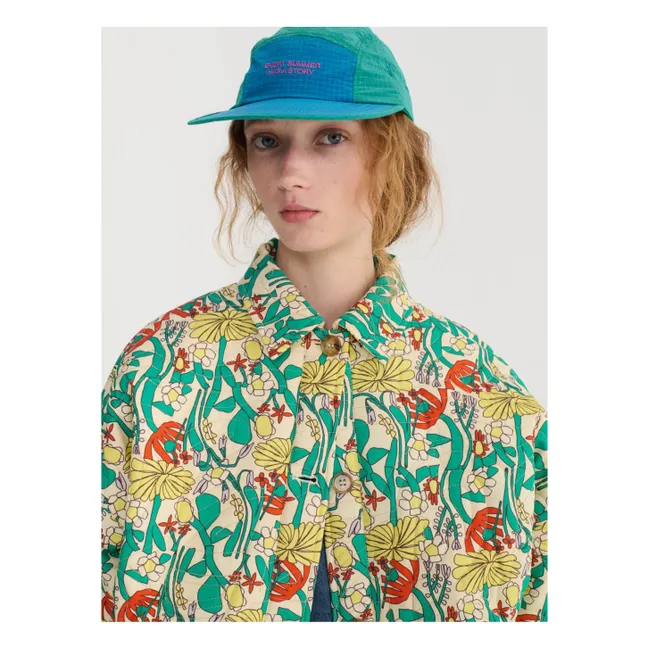 Color Herbalist Cotton Jacket | Green