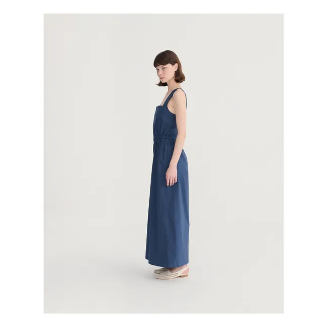 Salopette Coton | Bleu marine
