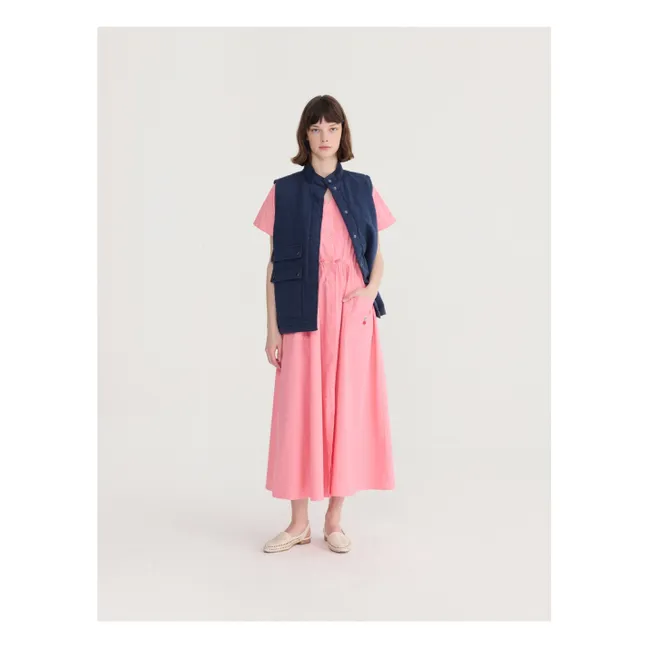 Short Sleeve Coton Bio | Rose
