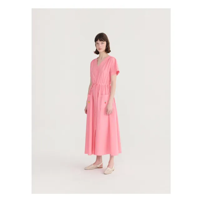 Short Sleeve Coton Bio | Rose