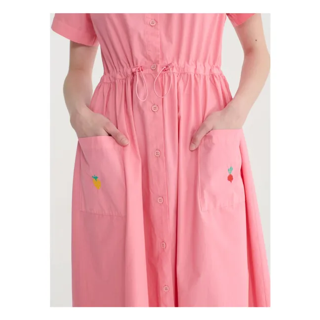 Short Sleeve Coton Bio | Rose