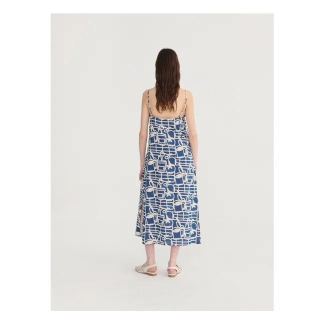 Cookery Festival organic cotton dress | Grey