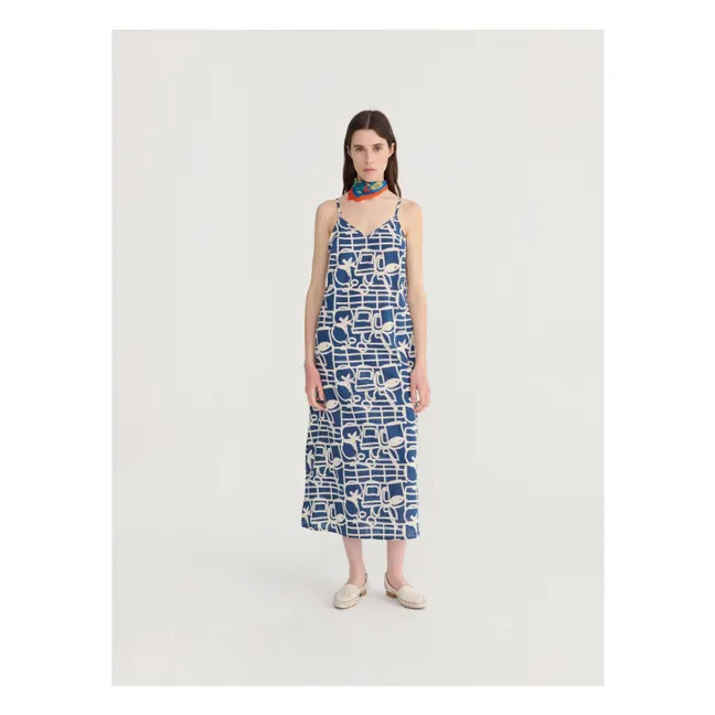 Cookery Festival organic cotton dress | Grey