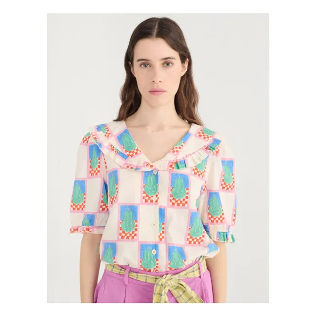 Pear Cotton Shirt | Cream