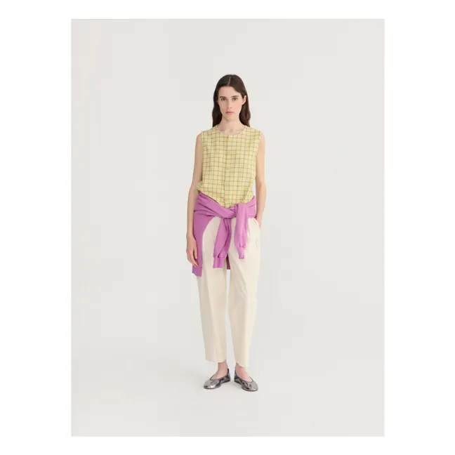 Top Spicy Window Bambula Coton | Jaune