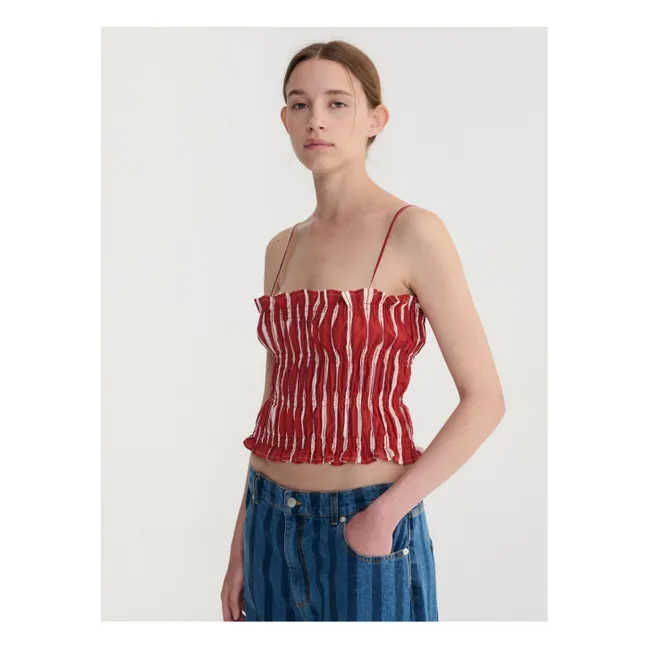 Organic cotton top | Red