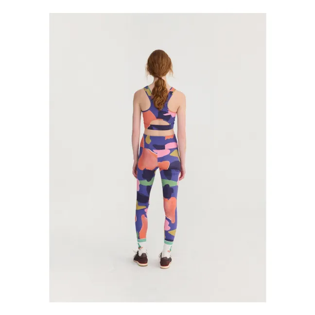 Legging Blooming | Bleu