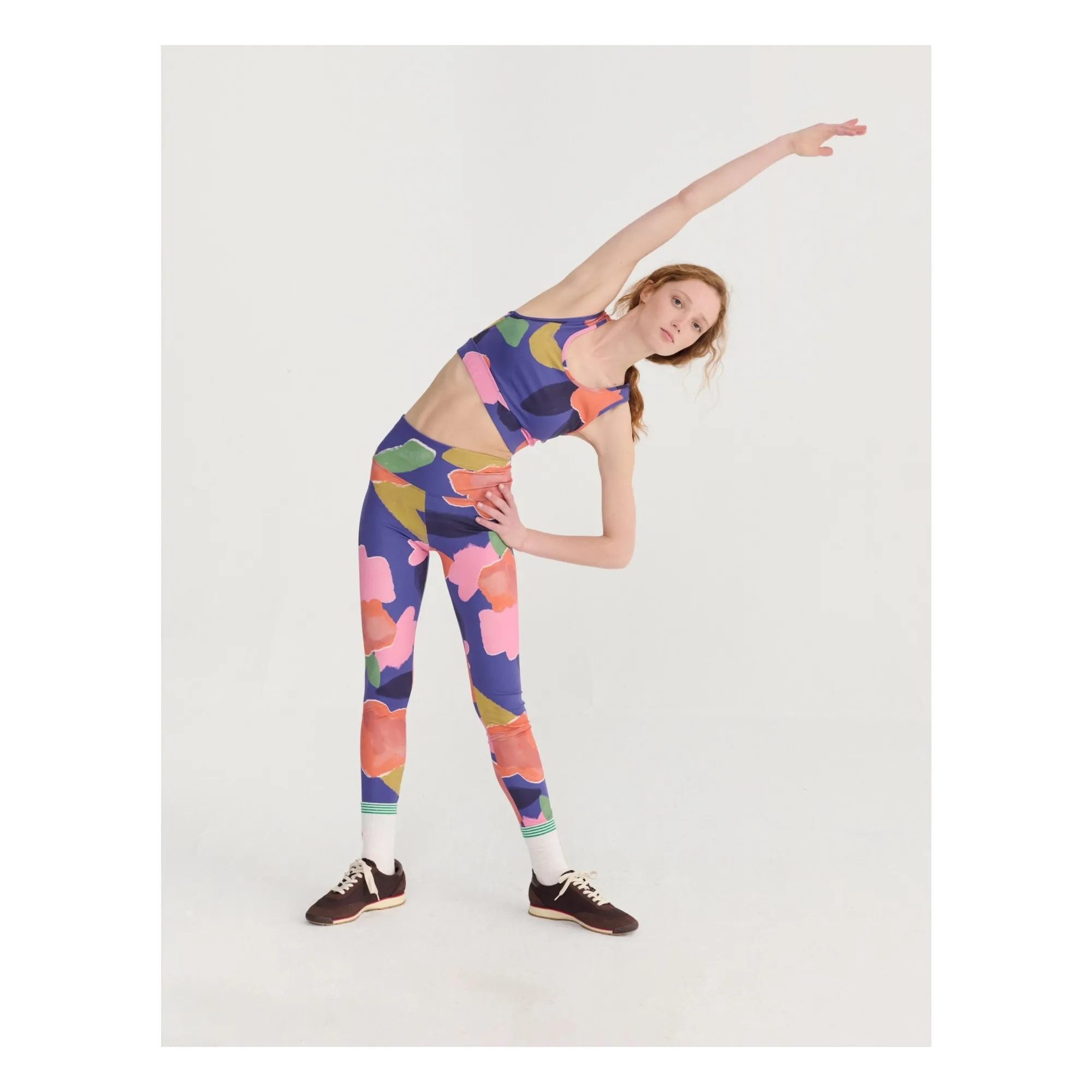 Legging Blooming | Bleu- Image produit n°2